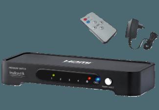 IN AKUSTIK Premium HDMI Switch 4 <gt/> 1 High Speed 1er Set  HDMI Switchboxen