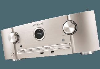 MARANTZ SR5010 AV Receiver (7.2 Kanäle, 180 Watt pro Kanal, Silbergold)