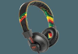 MARLEY House of Marley On-Ear Kopfhörer Positive Vibration Kopfhörer Rasta, MARLEY, House, of, Marley, On-Ear, Kopfhörer, Positive, Vibration, Kopfhörer, Rasta