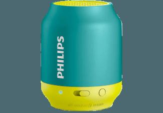 PHILIPS BT50A/00 Lautsprecher Blau, PHILIPS, BT50A/00, Lautsprecher, Blau