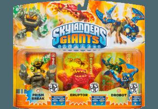 Skylanders: Giants - Triple Pack G: Prism Break, Eruptor, Drobot