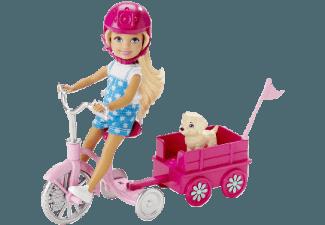 BARBIE CLG02 Chelsea Dreirad mit Hündchenwagen Mehrfarbig