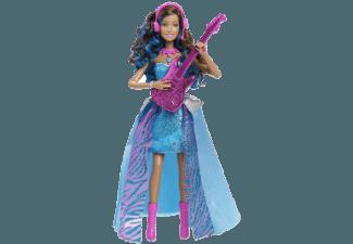 BARBIE CMT04 Rockstar Erika mit Gitarre Blau, Lila