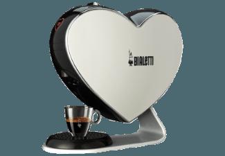 BIALETTI 12800020 Cuore Kaspelmaschine für Espresso Weiß