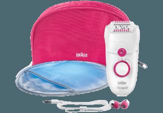 BRAUN SE 5187 Epilierer Weiß/Pink