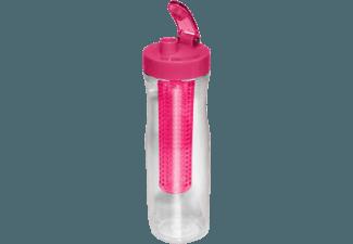 BROSZIO 01638 Infuser Trinkflasche Pink Trinkflasche