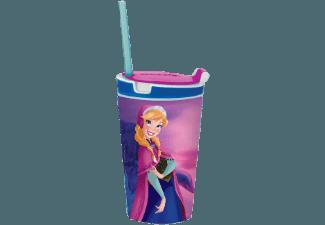 BROSZIO 1708 Snacky Magic JR Frozen Anna Snack- und Trinkbecher