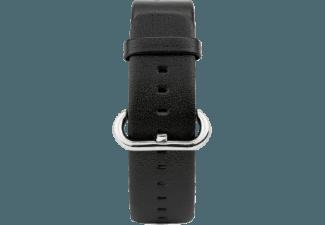 CASEUAL Leather Band 42mm Schwarz (Wechselarmband)