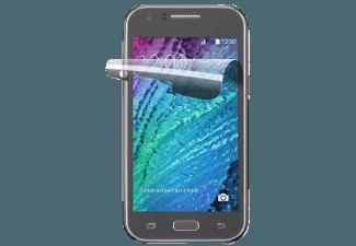 CELLULAR LINE Displayschutzfolie   Microfasertuch   Staubentferner für Samsung Galaxy J1 klar Schutzfolie Galaxy J1