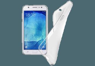 CELLULAR LINE SHAPE - flexibles, mattes Backcover für Samsung Galaxy J5, transparent Backcover Galaxy J5