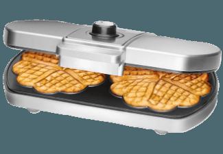 CLATRONIC WA 3607 Waffeleisen Silber