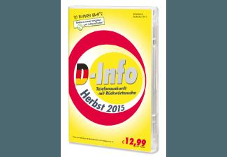 D-Info mit Rückwärtssuche Herbst 2015