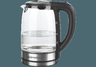 GOURMETMAXX 8107 Wasserkocher Schwarz (2200 Watt, 2 Liter), GOURMETMAXX, 8107, Wasserkocher, Schwarz, 2200, Watt, 2, Liter,