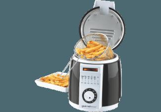 GOURMETMAXX 8345 Fritteuse Weiß/Schwarz (400 g, 0.84 kW), GOURMETMAXX, 8345, Fritteuse, Weiß/Schwarz, 400, g, 0.84, kW,