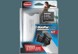 HÄHNEL DuoPal Extra mit Power-Bank für 2x Hero4 Akku