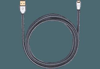 OEHLBACH Mobile Entertainment USB-Kabel, USB Micro-B auf USB-A XXL i-Connect UM-B/U 0,5 m, OEHLBACH, Mobile, Entertainment, USB-Kabel, USB, Micro-B, USB-A, XXL, i-Connect, UM-B/U, 0,5, m