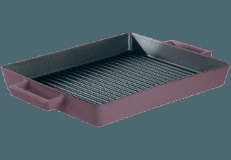 SAMBONET Grillpfanne 32 x 26 cm Gusseisen Wacholder Terra.cotto Grillpfanne (Eisen, )