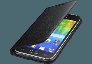 SAMSUNG Flip Cover EF-FJ100 für Galaxy J1 schwarz Cover Galaxy J1