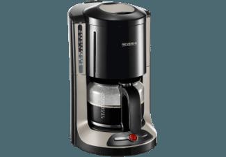 SEVERIN KA 4178 Select Kaffeeautomat Schwarz/Silber (Glaskanne)