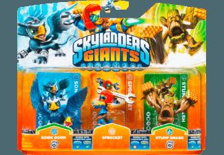 Skylanders Giants - Triple Pack C: Sonic Boom, Sprocket, Stump Smash
