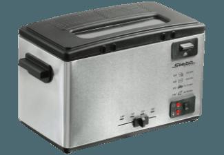 STEBA DF 100 Fritteuse Edelstahl/Schwarz (750 g, 2 kW)