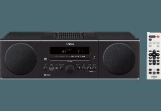 YAMAHA MCR-B043 Kompaktanlage (Radio, CD, USB, Bluetooth, Schwarz)