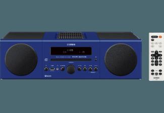 YAMAHA MCR-B043 Kompaktanlage (Radio, CD, USB, Bluetooth, Schwarz/Blau)