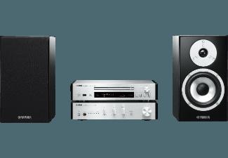 YAMAHA MCR-N870 Kompaktanlage (CD, USB, USB DAC, Schwarz/Silber)