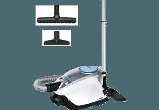 BOSCH BGS 5331 RELAXX X PROSILENCE PLUS (Staubsauger, Bodenstaubsauger, A, Mineral Silver/Weiß)