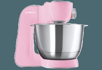 BOSCH MUM58K20 CreationLine Küchenmaschine Rosa/Silber 1000 Watt