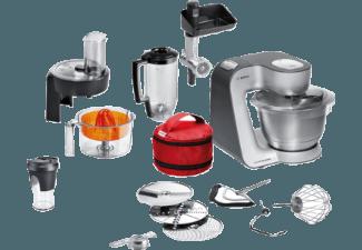 BOSCH MUM59S81DE HomeProfessoinal Küchenmaschine Schwarz/Silber 1000 Watt