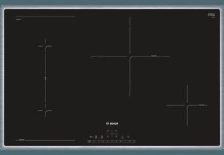 BOSCH PVS845FB1E Glaskeramik-Kochfeld (795 mm breit, 4 Kochfelder), BOSCH, PVS845FB1E, Glaskeramik-Kochfeld, 795, mm, breit, 4, Kochfelder,