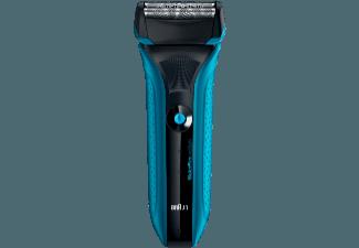 BRAUN WF 2 S WATERFLEX Herrenrasierer Blau/Schwarz (Wet&Dry), BRAUN, WF, 2, S, WATERFLEX, Herrenrasierer, Blau/Schwarz, Wet&Dry,