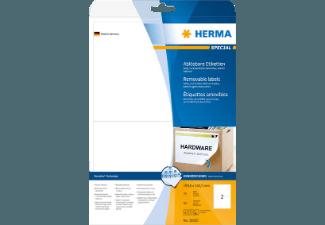 HERMA 10020 Ablösbare Etiketten 199.6x143.5 mm A4 50 St.