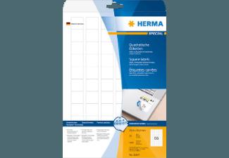HERMA 10107 Ablösbare Etiketten 25.4x25.4 mm A4 1650 St.