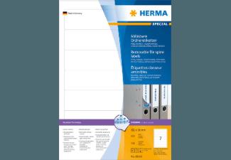 HERMA 10140 Ablösbare Ordneretiketten 192x38 mm A4 700 St.