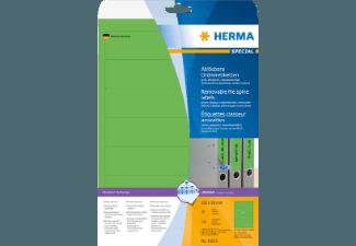 HERMA 10159 Ablösbare Ordneretiketten 192x38 mm A4 140 St., HERMA, 10159, Ablösbare, Ordneretiketten, 192x38, mm, A4, 140, St.