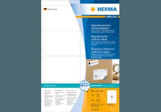 HERMA 10312 Repositionierbare Adressetiketten 99.1x67.7 mm A4 800 St., HERMA, 10312, Repositionierbare, Adressetiketten, 99.1x67.7, mm, A4, 800, St.