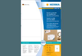 HERMA 10317 Repositionierbare Adressetiketten 99.1x93.1 mm A4 600 St.