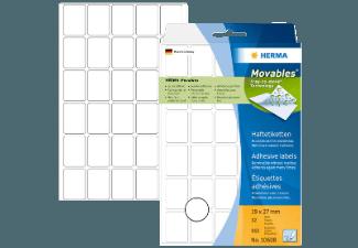 HERMA 10608 Vielzwecketiketten 19x27 mm  96 St., HERMA, 10608, Vielzwecketiketten, 19x27, mm, 96, St.