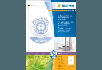 HERMA 10835 Ordneretiketten Recyclingpapier 192x61 mm A4 400 St.
