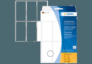 HERMA 2480 Vielzwecketiketten 34x67 mm  192 St.