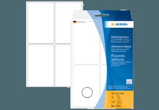 HERMA 2490 Vielzwecketiketten 52x82 mm  128 St.