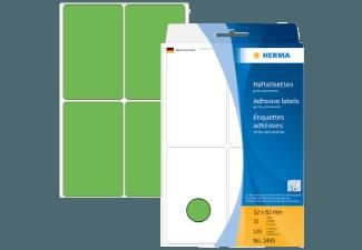 HERMA 2495 Vielzwecketiketten 52x82 mm  128 St.