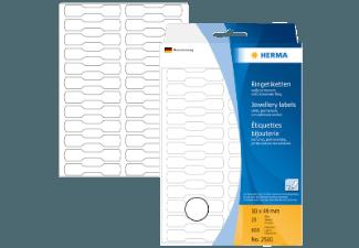 HERMA 2510 Ringetiketten 10x49 mm  600 St.