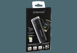 INTENSO 2036593 7320500 Powerbank P2600 mAh schwarz Powerbank 2600 mAh Schwarz