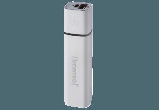 INTENSO 7320502  P2600 Powerbank 2600 mAh Weiß, INTENSO, 7320502, P2600, Powerbank, 2600, mAh, Weiß