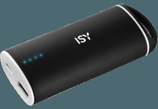 ISY IAP-2003 5200 mAh Powerbank, schwarz Powerbank 5200 mAh Schwarz