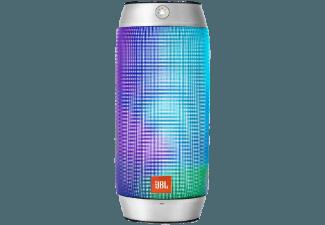 JBL Pulse2 Bluetooth Lautsprecher Silber