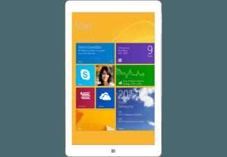 KIANO Kiano Intelect 8 MS (Windows 8.1) 3G 16GB white 16 GB  Tablet Weiß